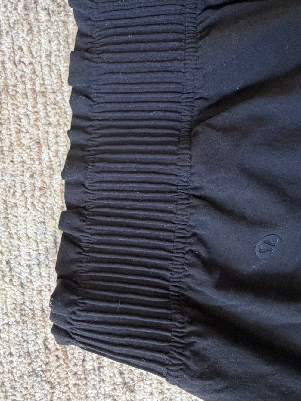 lululemon athletica Black Wide-Leg Cropped Pants - Picture 4 of 4